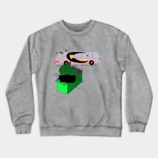 Old Hippie Crewneck Sweatshirt